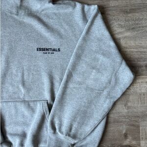 Essentials Fear of God Heather Gray Sweatshirt